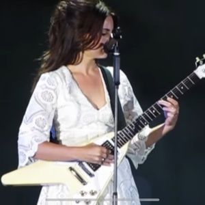 Alexis "Webb" dress in medallion lace. L